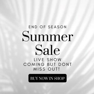 Summer Sale Announcement